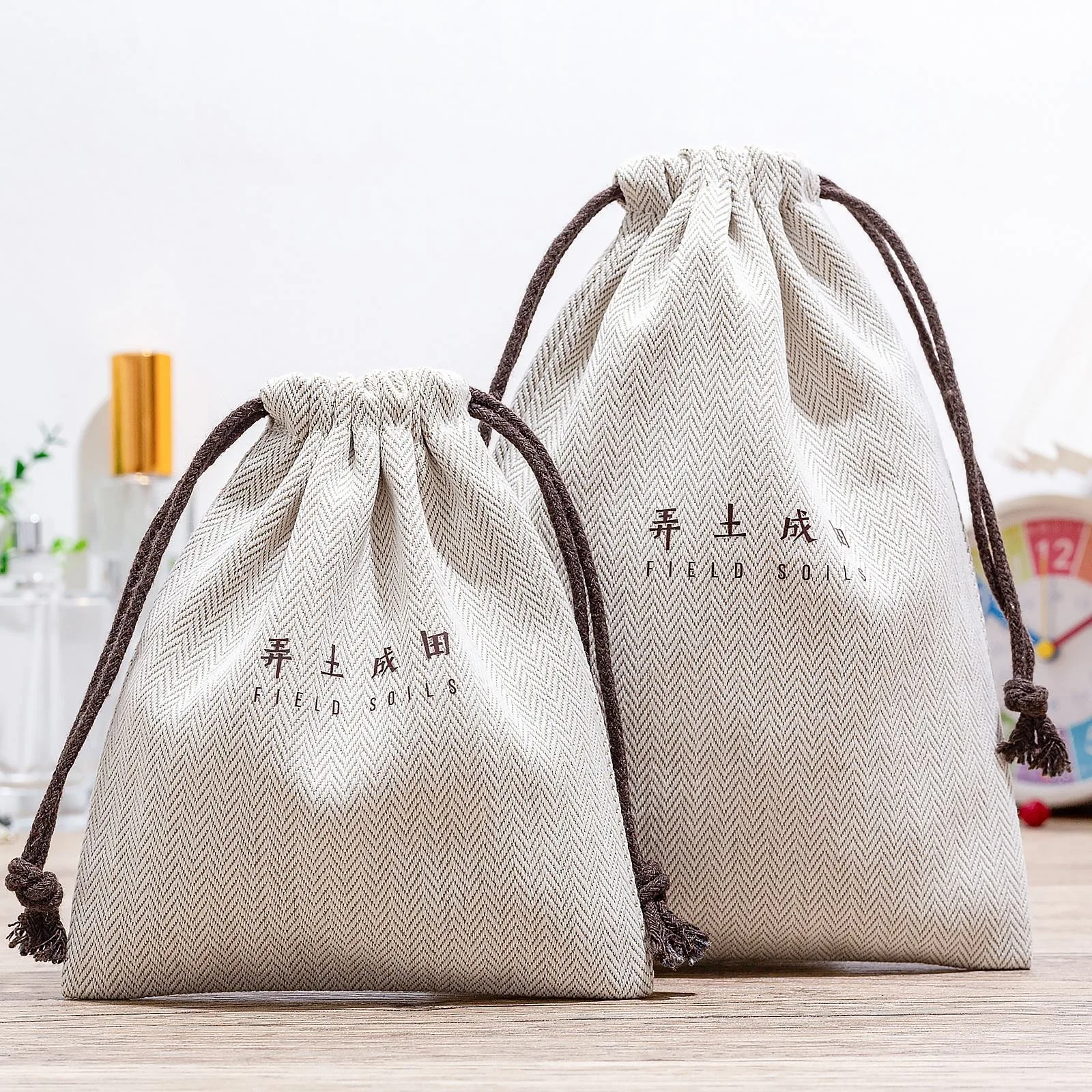 Cotton Drawstring Pouch