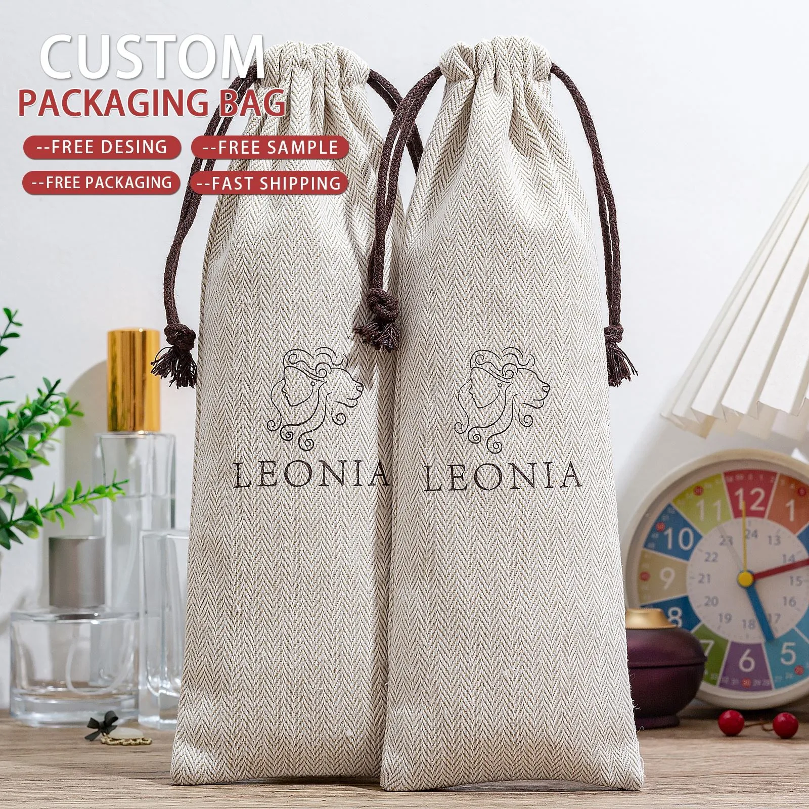 Fabric Drawstring Pouch