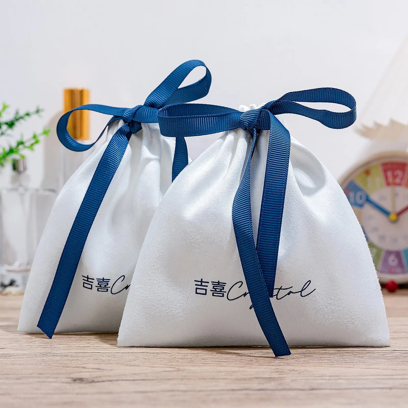 Microfiber Drawstring Pouch