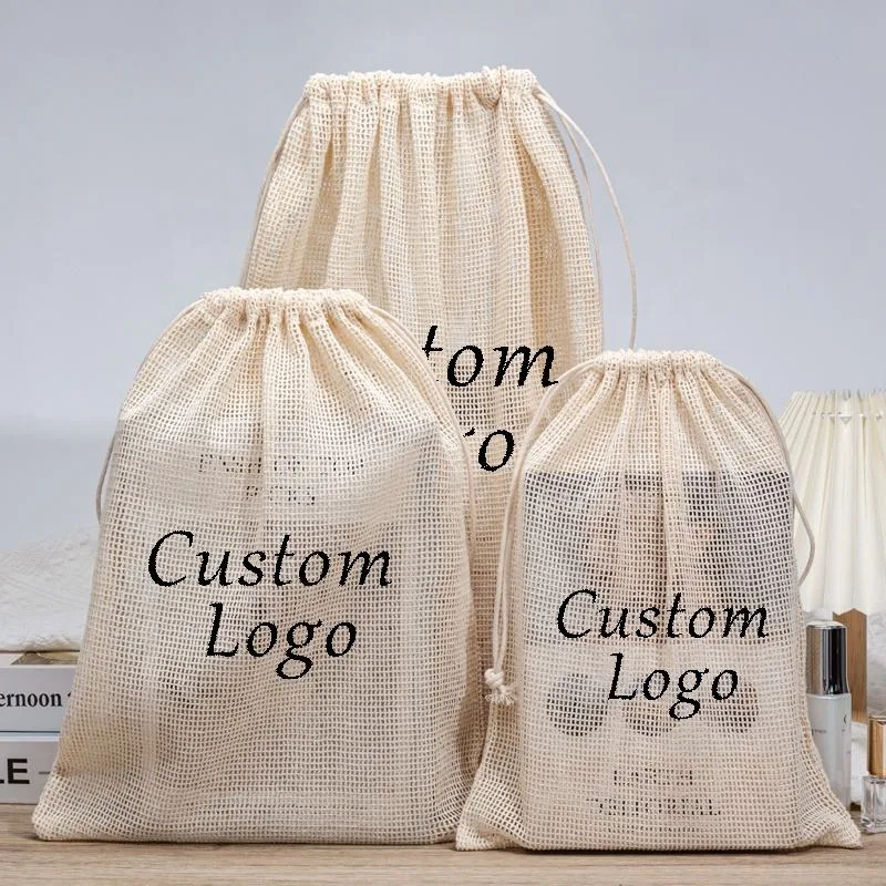 Mesh Drawstring Pouch