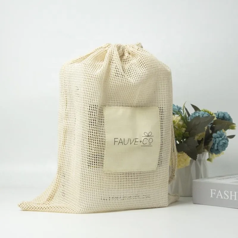 Mesh Drawstring Pouch